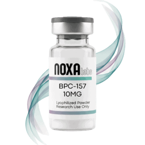 Noxa Labs BPC-157 10MG lyophilized powder for research use only.
